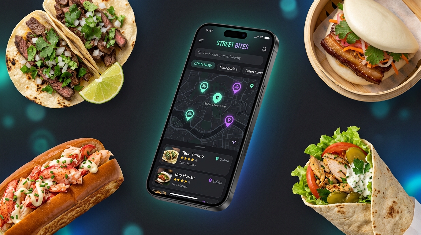 Regalo Mobile Foodie Map